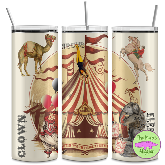 Vintage Circus (DRD) 20oz Tumbler