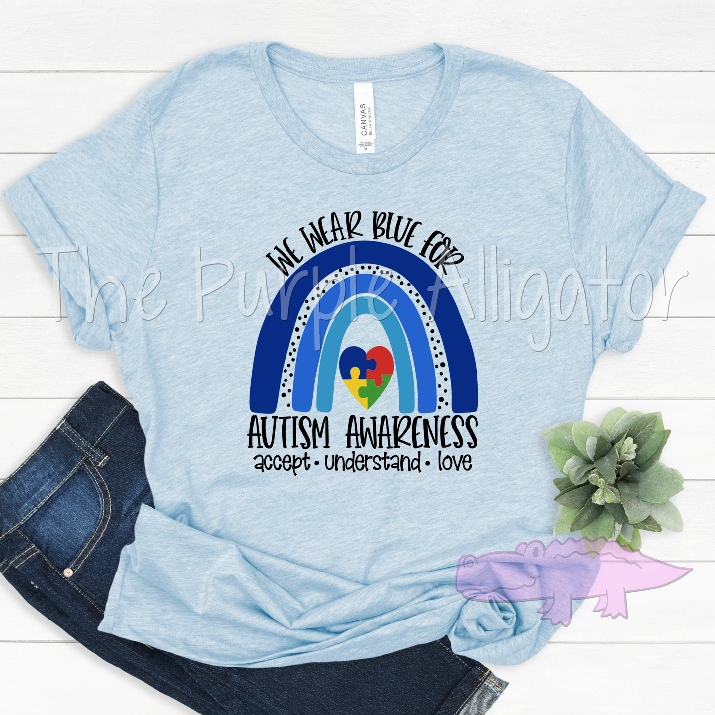 We Wear Blue for Autism Awareness  (fc OB)