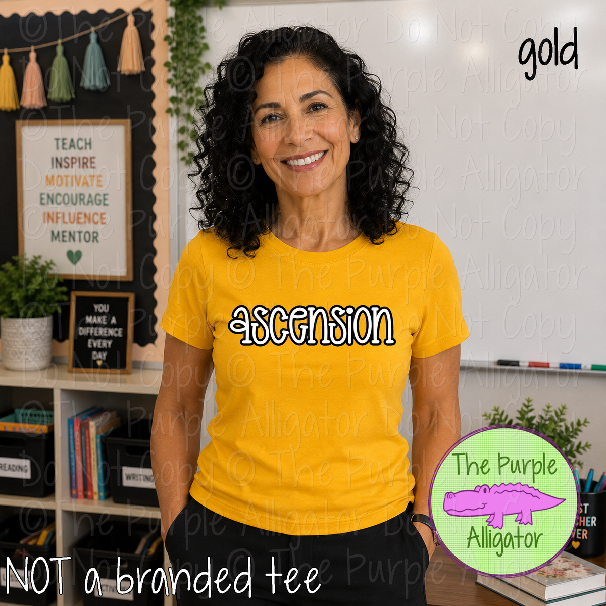 Ascension Quirk – Custom Spirit Wear School & Mascot Apparel 0926 TPA