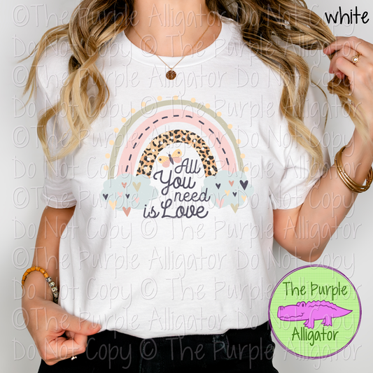 All You Need is Love Boho Rainbow 0325 (d2f LC)