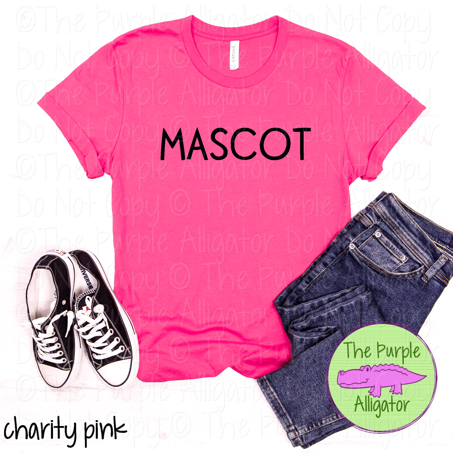 YOUR MASCOT Argy Mascot Hand-Drawn Style Custom Choose-Your-Color School Spirit Design 0225 TPA