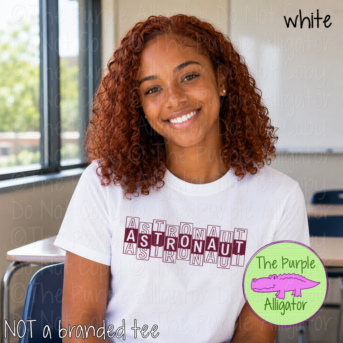 Astronaut Side Step - The Stacked Series – Custom Spirit Wear School & Mascot Apparel 0926 TPA
