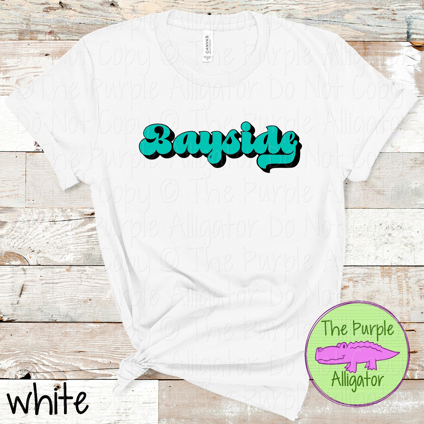 Bayside Throwback – Custom School & Mascot Spirit Wear Apparel 0826 TPA