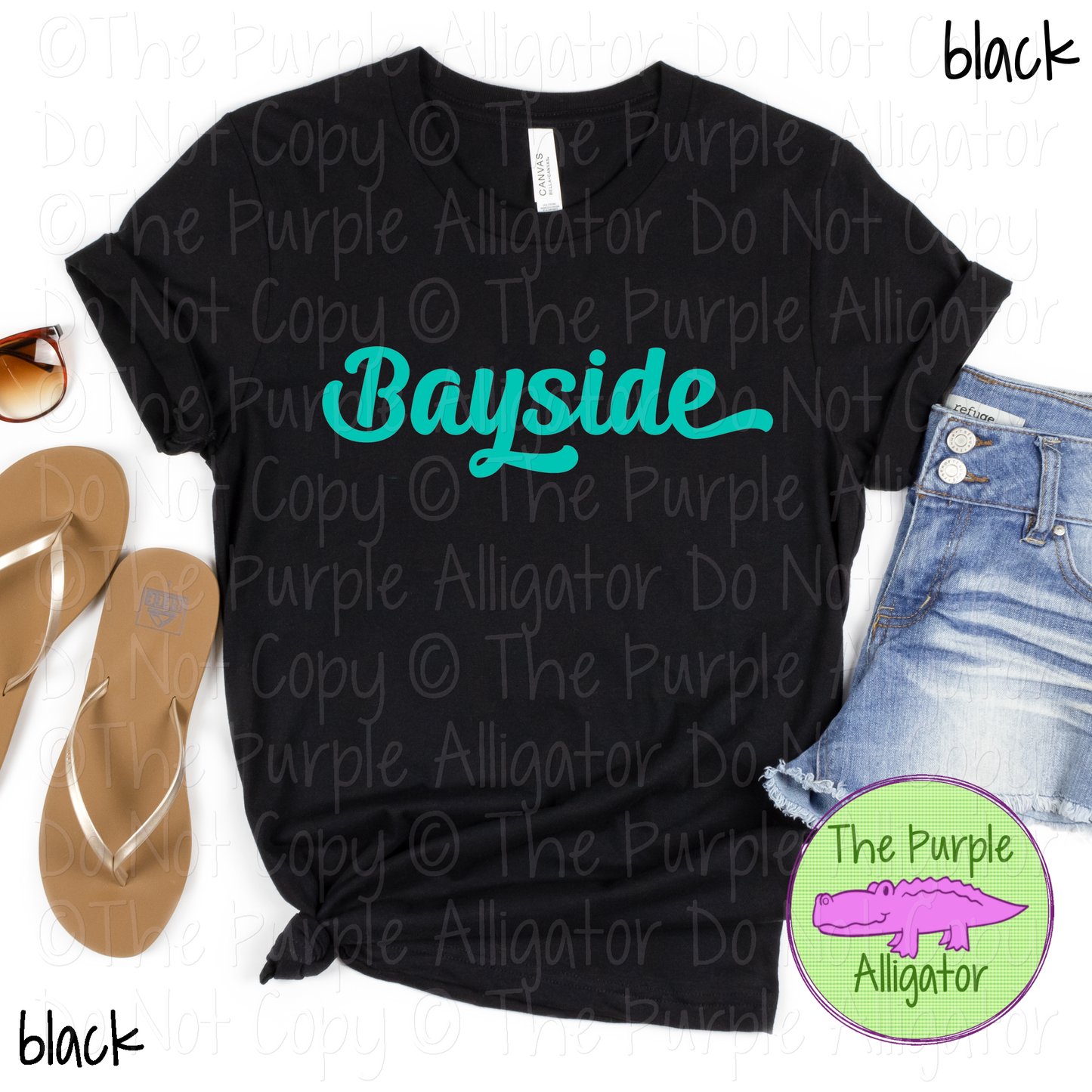 Bayside Drive - The Signature Series | Bold Swash Script Spirit Wear 0226 TPA