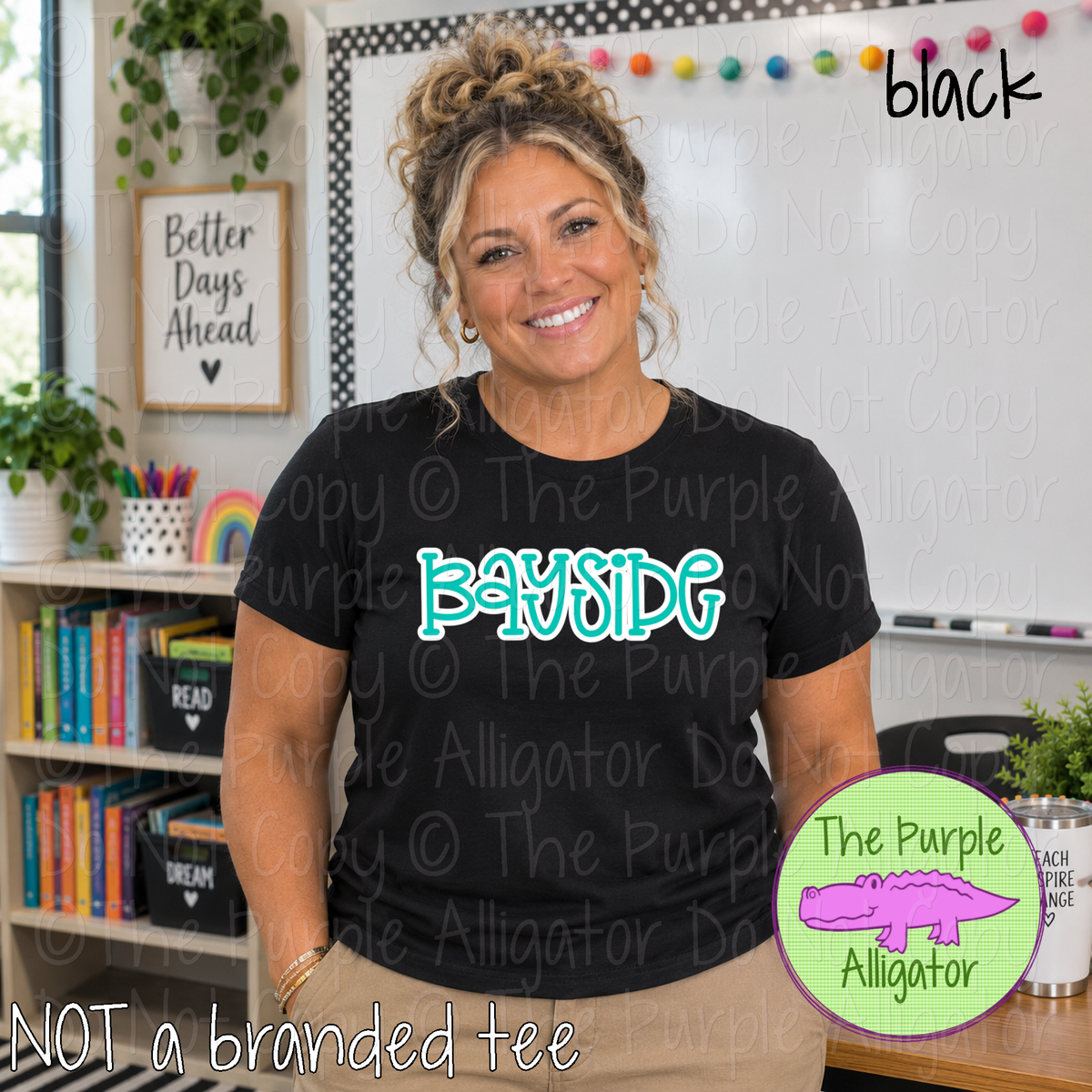 Bayside Quirk – Custom Spirit Wear School & Mascot Apparel 0926 TPA
