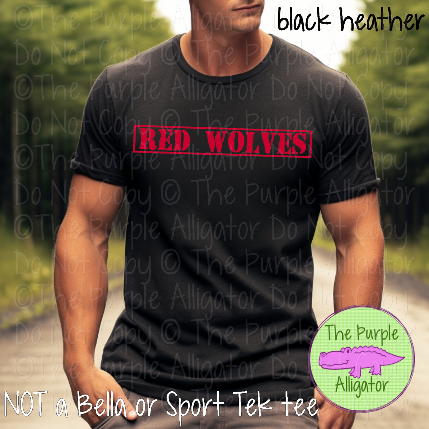 Red Wolves Boxed Directive – The Command Collection Custom Spirit Wear Apparel 0126 TPA