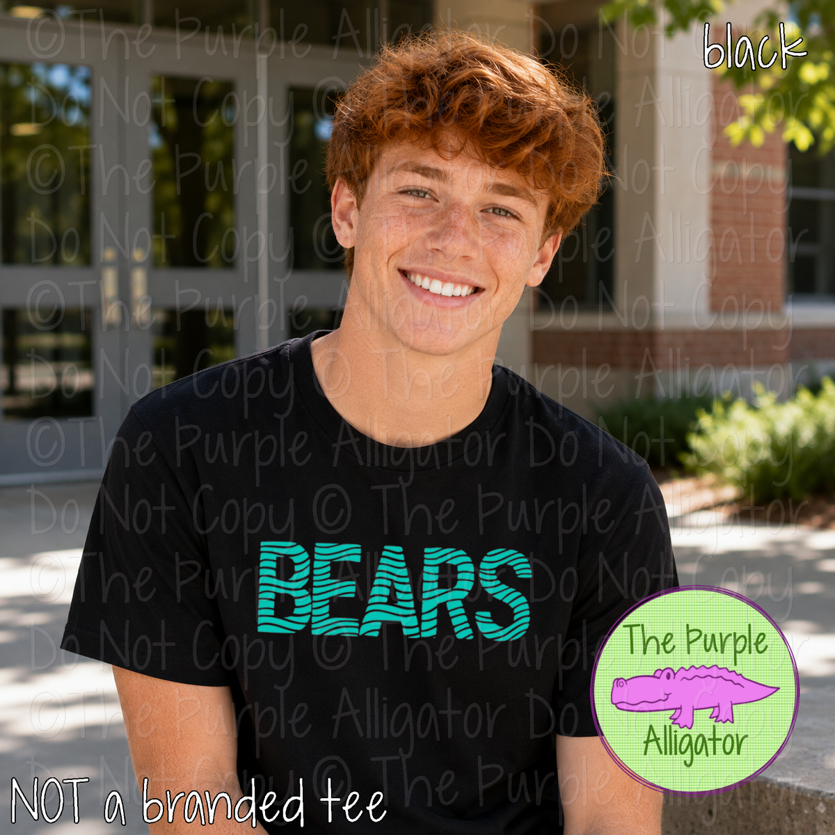 Bears Ripple Effect – Custom School & Mascot Spirit Wear 1026 TPA