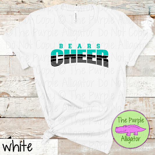 Bears Cheer 39 - Vintage Arch Custom Cheer Spirit Wear Mascot Apparel 0626 TPA