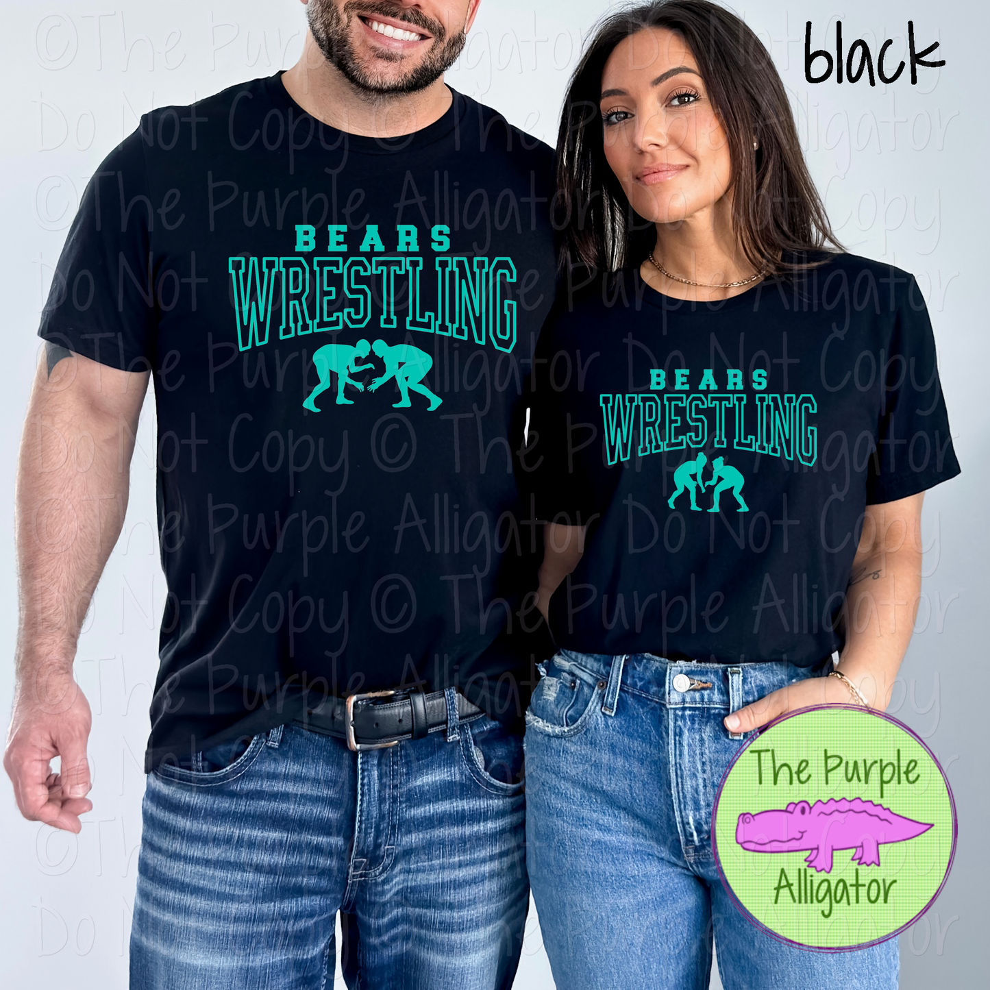 Bears Wrestling 7 - Custom Wrestling Team Spirit Wear Mascot Apparel 0626