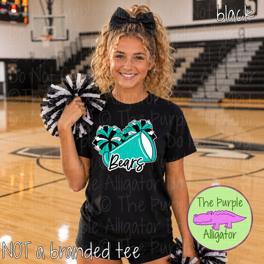 Bears Spirit Shout – Custom Cheer Spirit Wear Mascot Apparel 0926 TPA