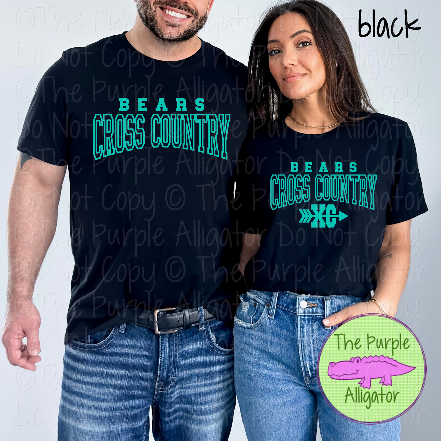 Bears Cross Country 1 - Custom Cross Country Spirit Wear Mascot Apparel 0626 TPA