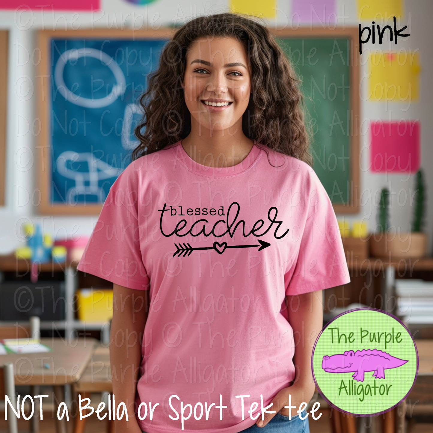 Blessed Teacher Shirt Inspirational Classroom Teacher Tee 0320 IDK