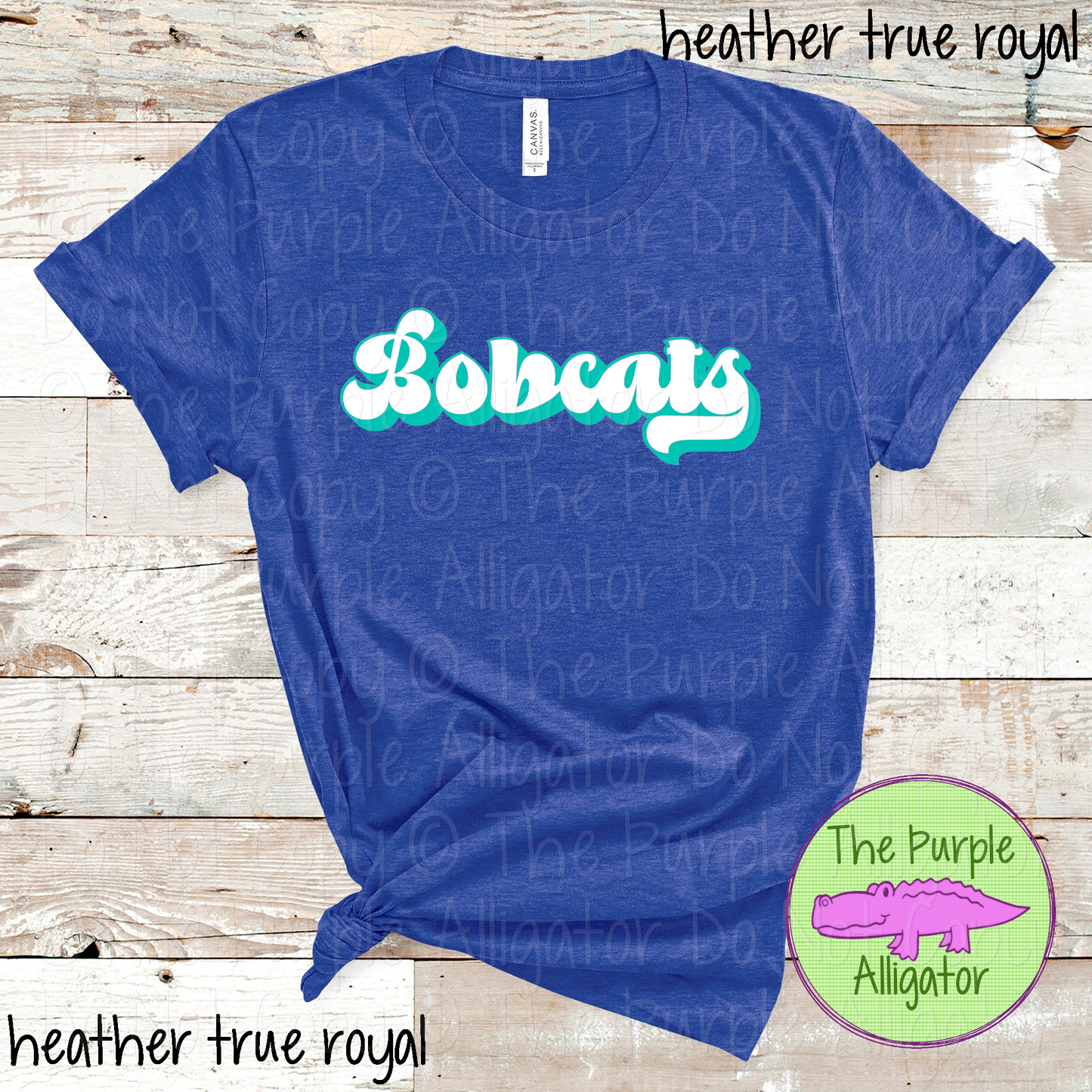 Bobcats Throwback – Custom School & Mascot Spirit Wear Apparel 0826 TPA
