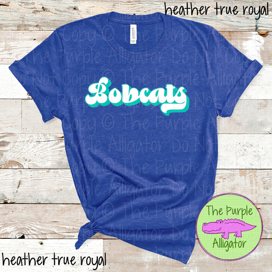 Bobcats Throwback – Custom School & Mascot Spirit Wear Apparel 0826 TPA