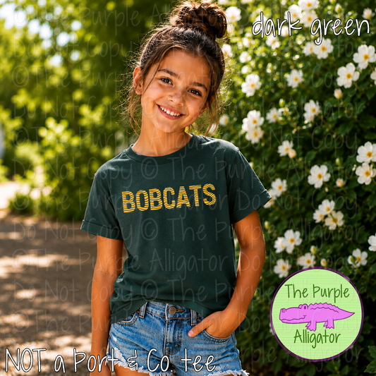 Bobcats Ripple Effect – Custom School & Mascot Spirit Wear 1026 TPA