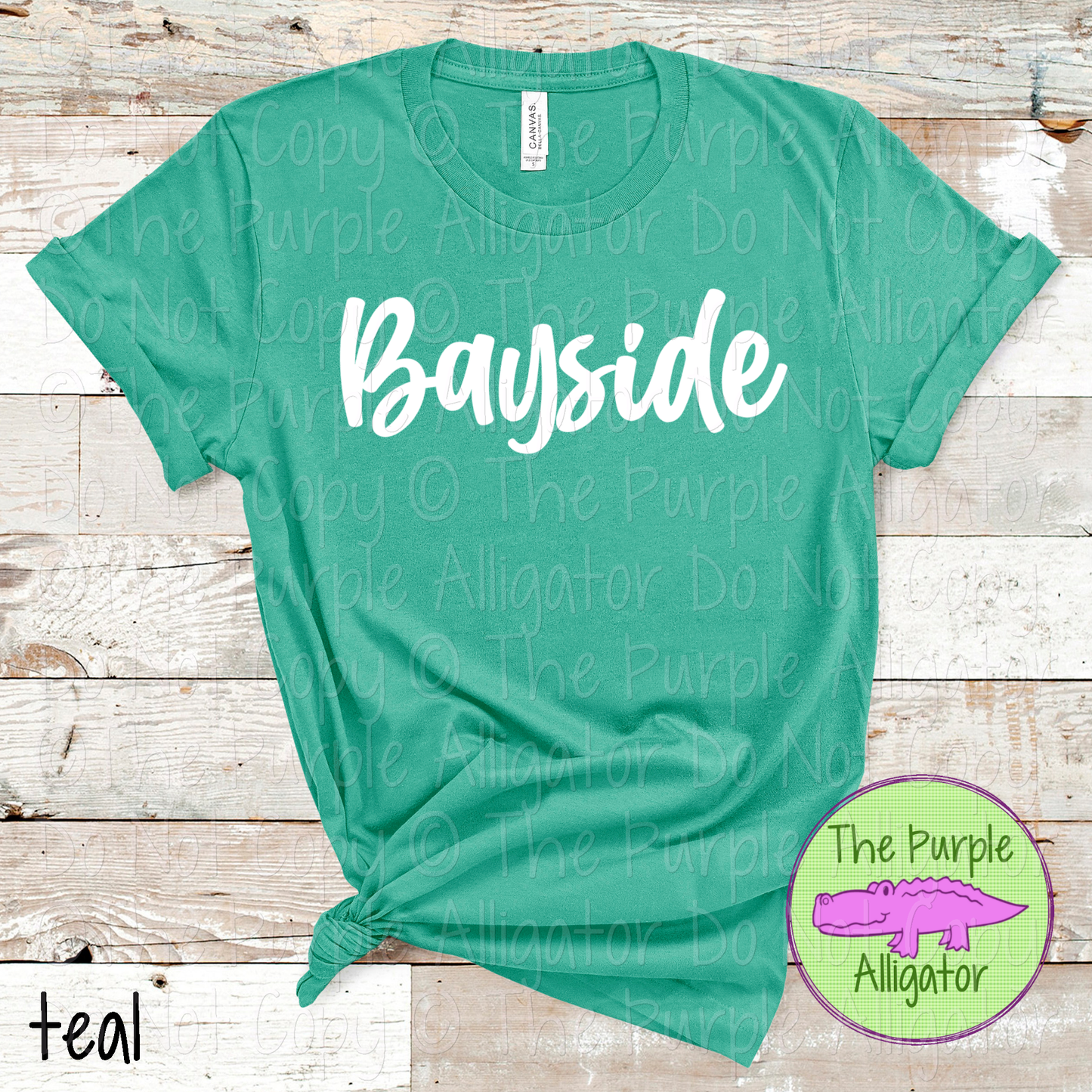 Bayside Bold Flow | Bold Handwritten Spirit Wear Design for Students, Staff & Fans - CHOOSE YOUR DESIGN COLOR 0725 (d2f TPA)
