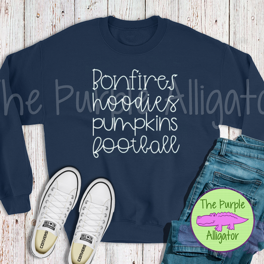 Bonfires Hoodies Pumpkins (w KKS)