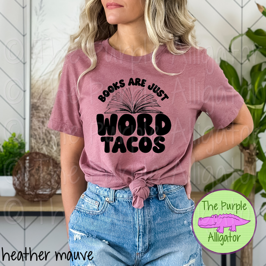 Books are Just Word Tacos (d2f HMD)