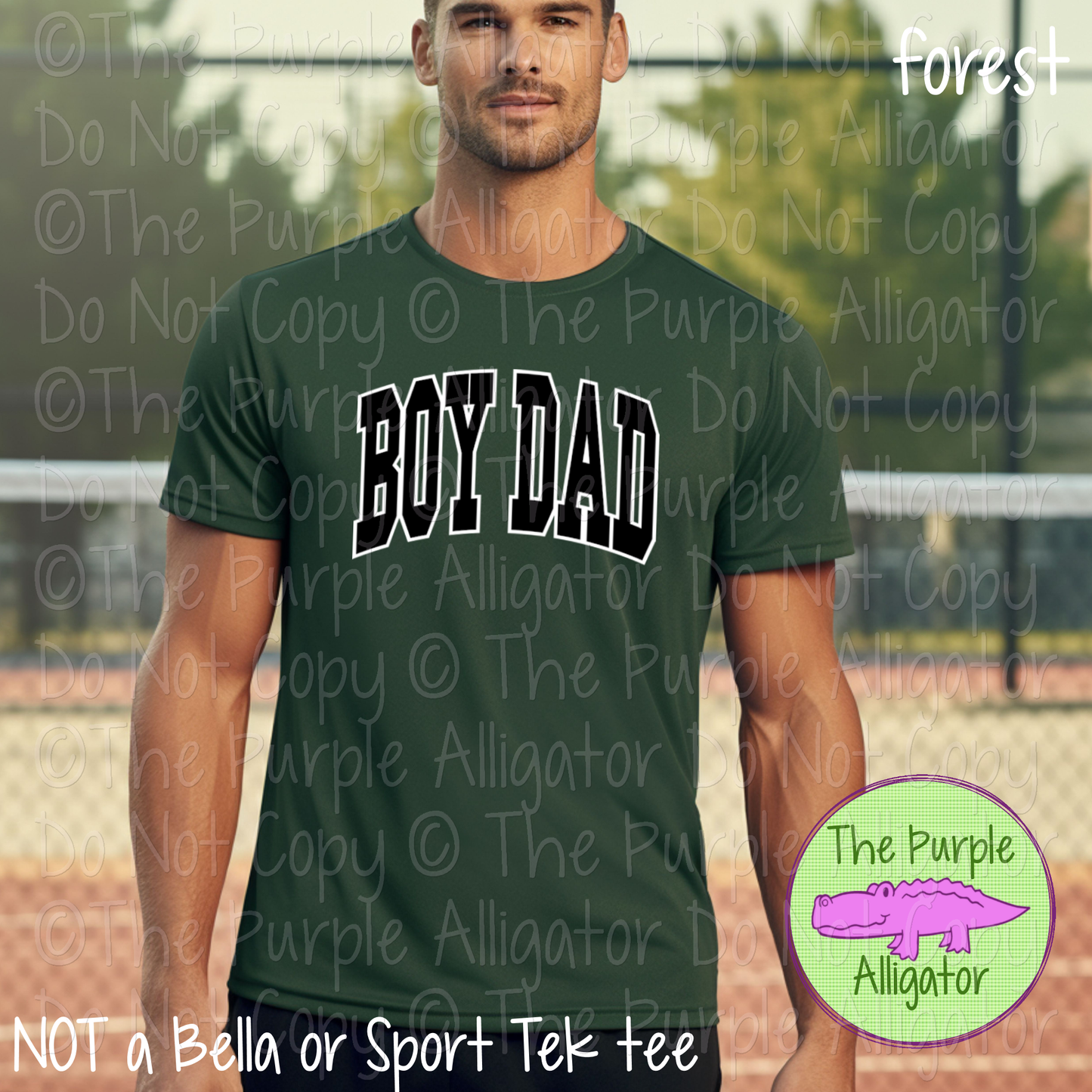 Boy Dad Arched - Choose Your Design Color - 0523 (d2f DS)