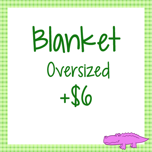 Add-On Oversized Blanket MEN