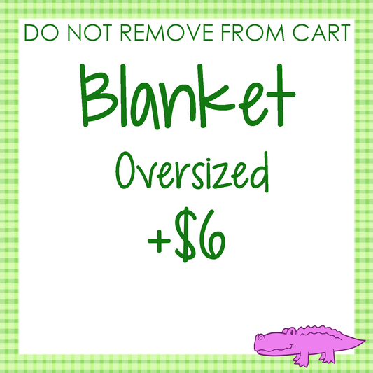 Add-On Oversized Blanket MEN