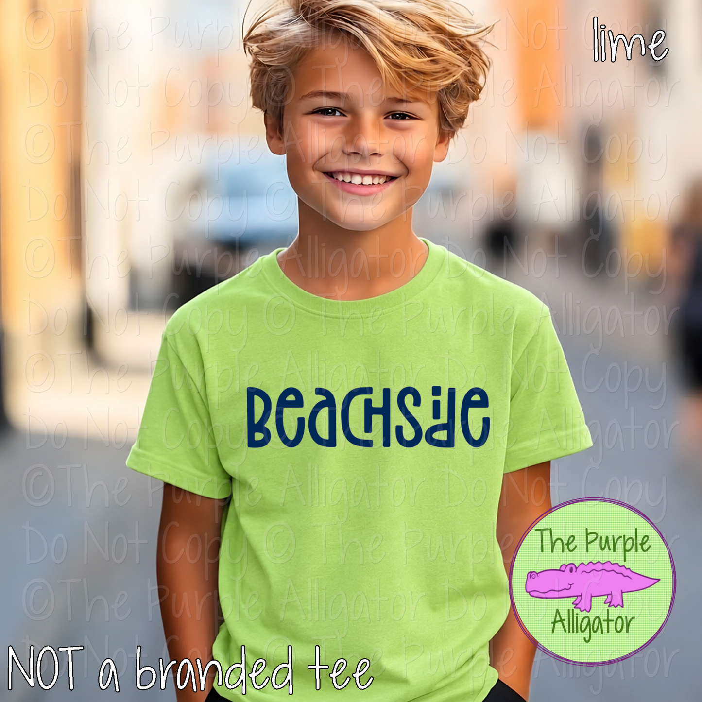 Beachside Happy Bro - Custom Spirit Wear School & Mascot Apparel 0825 TPA