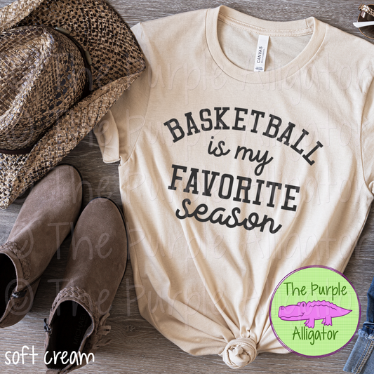 Basketball is my Favorite Season - black (d2f TPA)