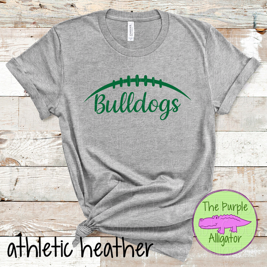Bulldogs Football | Custom School Spiritwear | Game Day Football Fan Apparel - CHOOSE YOUR DESIGN COLOR 0824 (d2f AMD)