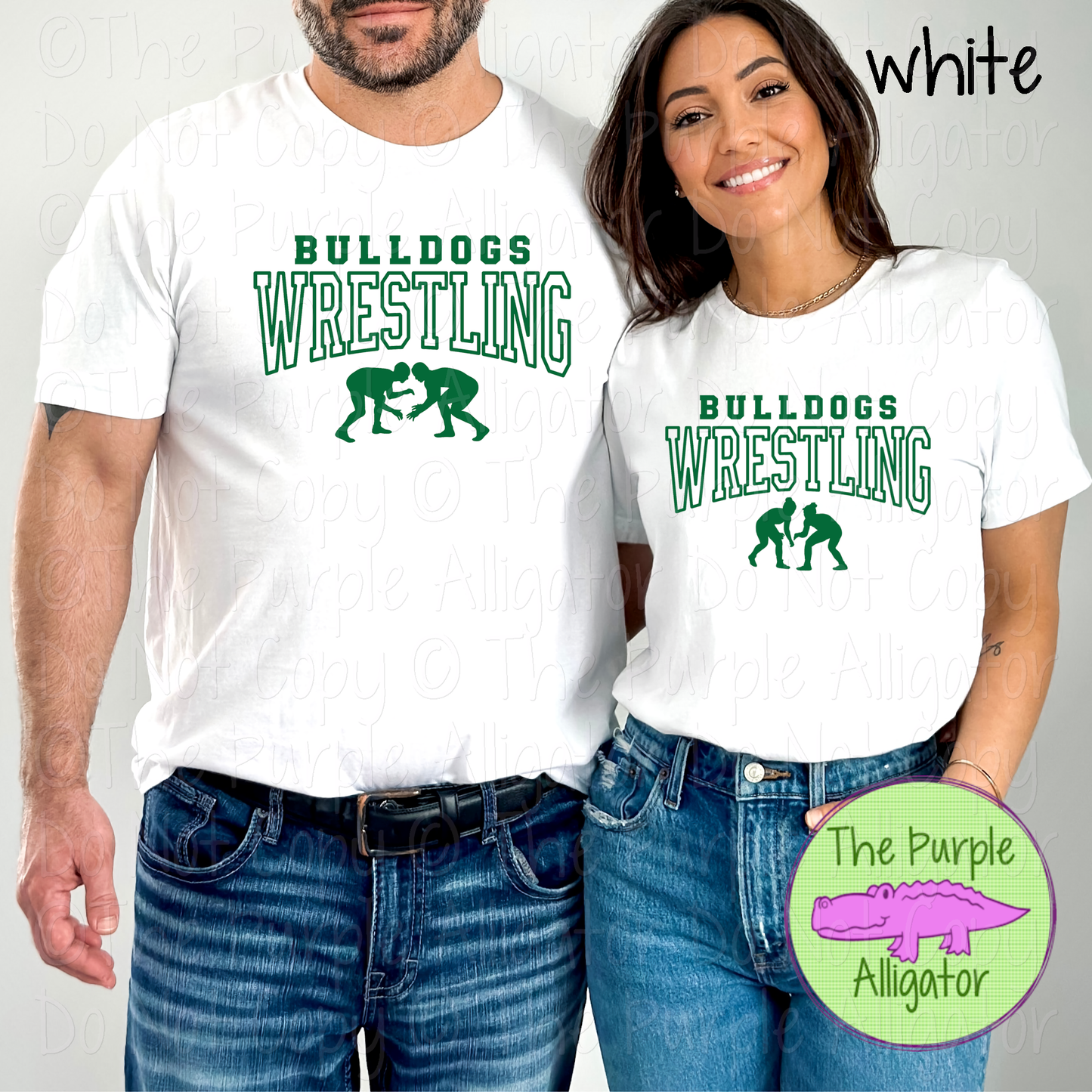 Bulldogs Wrestling 7 - Custom Wrestling Team Spirit Wear Mascot Apparel 0626