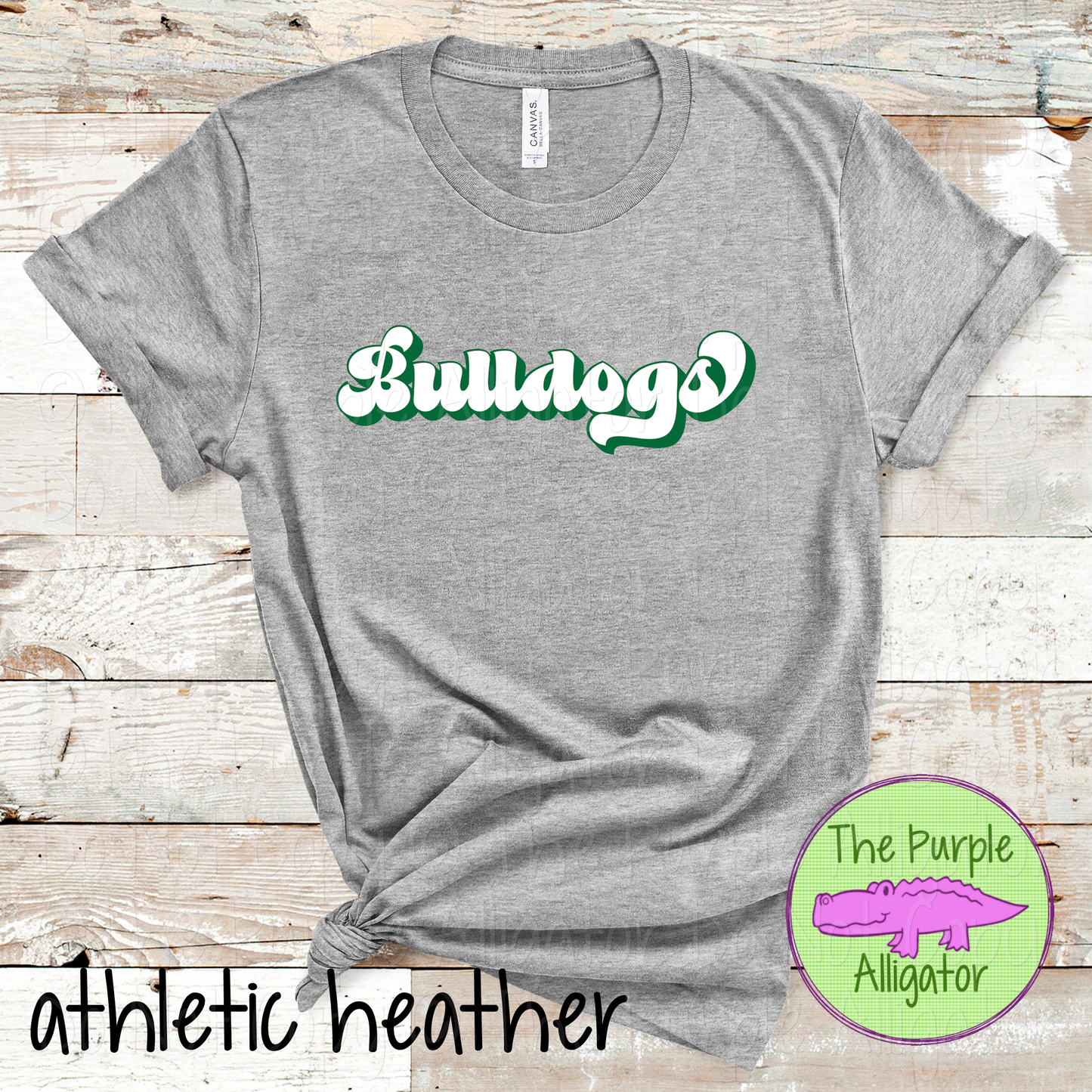 Bulldogs Throwback – Custom School & Mascot Spirit Wear Apparel 0826 TPA