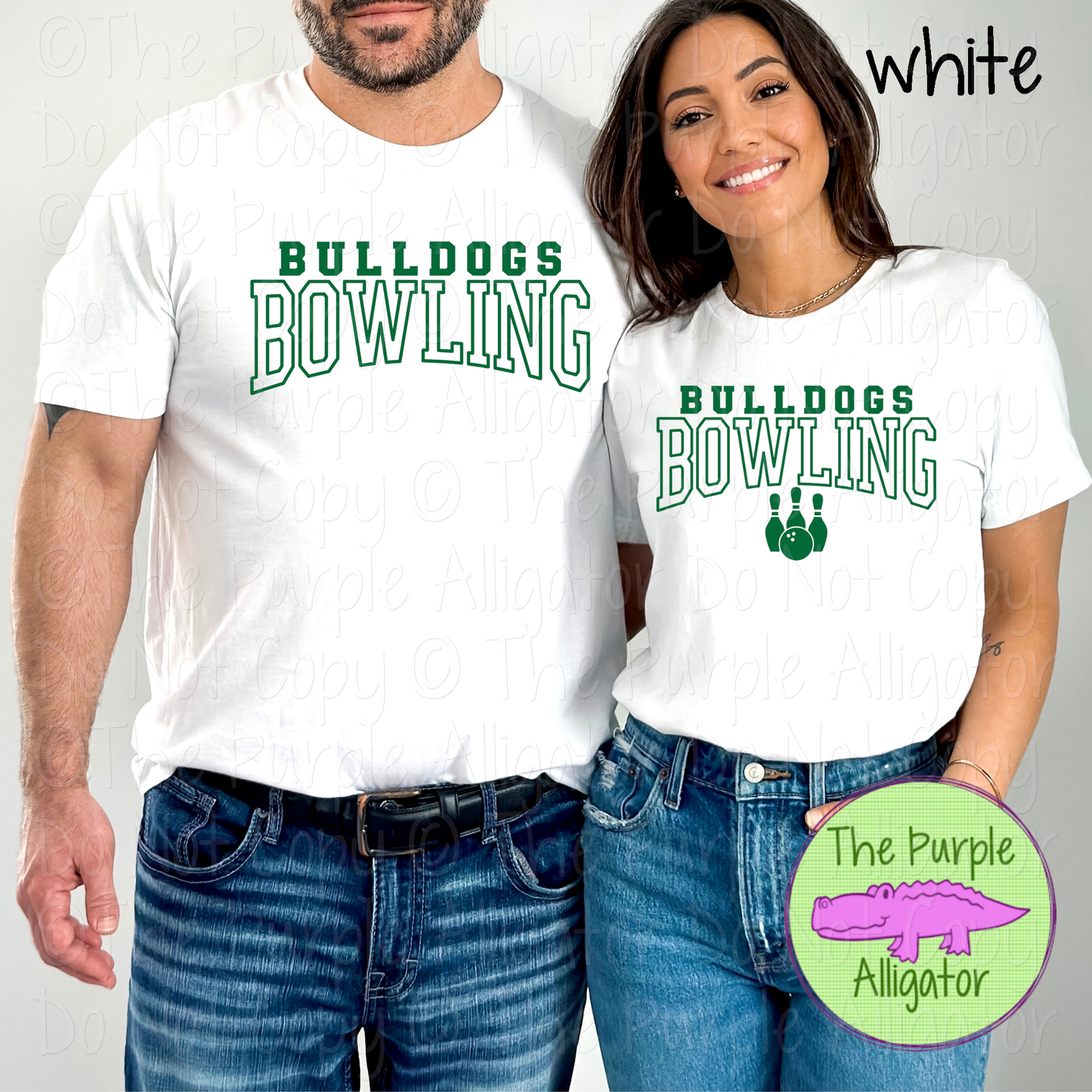 Bulldogs Bowling 9 - Custom Bowling Spirit Wear Mascot Apparel 0626 TPA