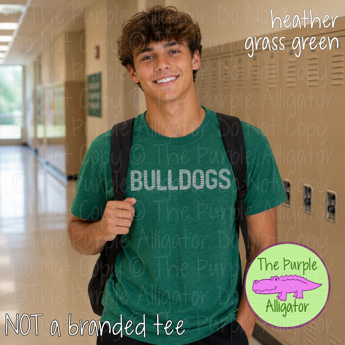 Bulldogs Ripple Effect – Custom School & Mascot Spirit Wear 1026 TPA