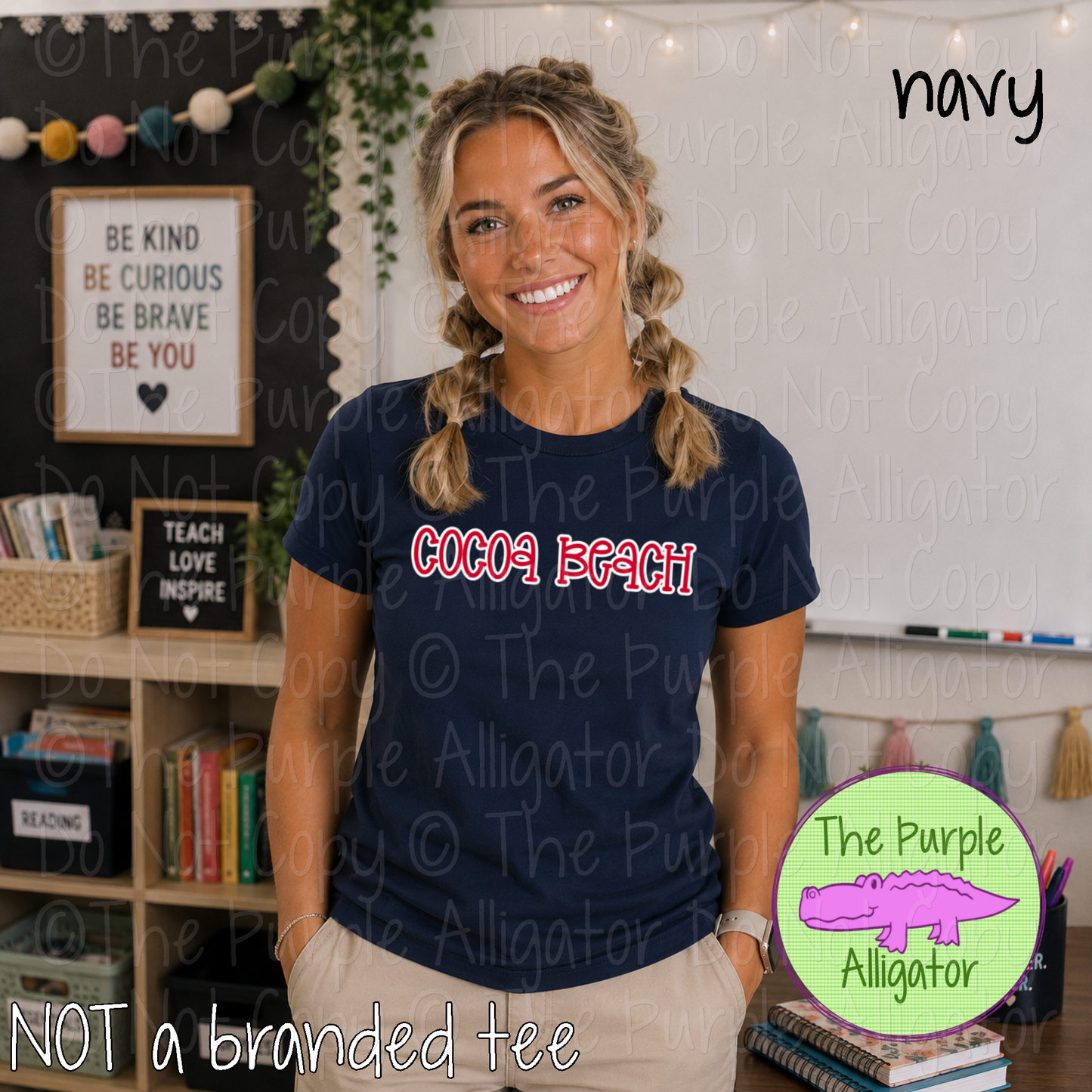 Cocoa Beach Quirk – Custom Spirit Wear School & Mascot Apparel 0926 TPA