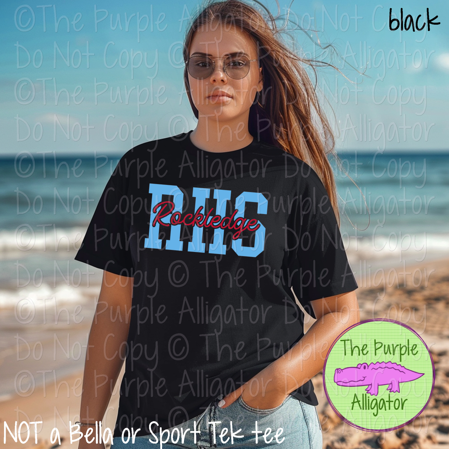 RHS Rockledge CB Grunge School Spirit CHOOSE YOUR DESIGN COLORS 0125 (d2f TPA)