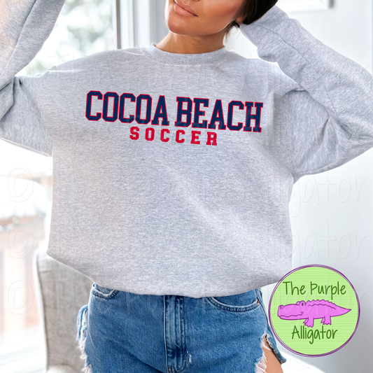 Cocoa Beach Soccer CB-JPST Mascot School Spirit (d2f TPA)