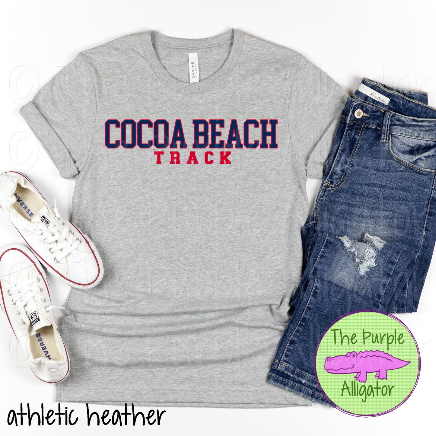 Cocoa Beach Track CB-JPST Mascot School Spirit (d2f TPA)