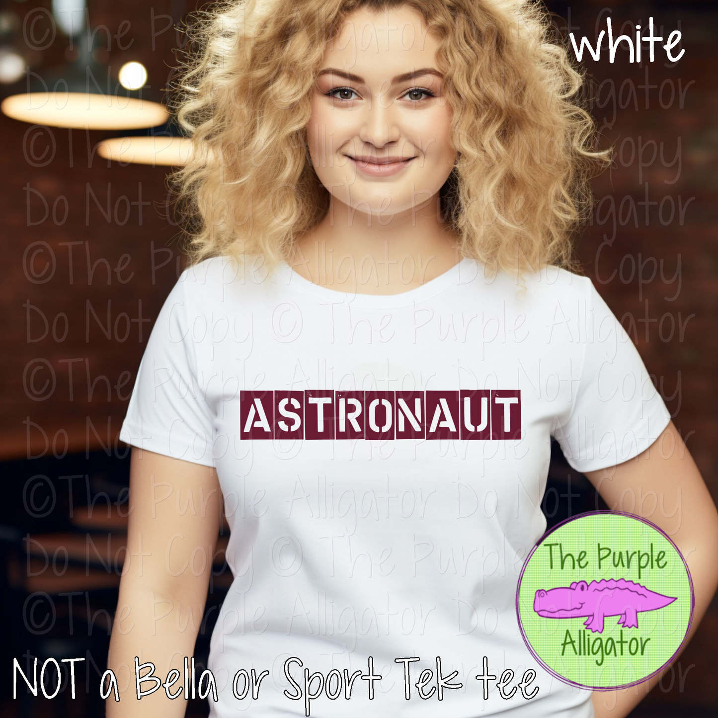 Astronaut Chain of Command Stencil Spirit Wear - The Command Series 0226 TPA