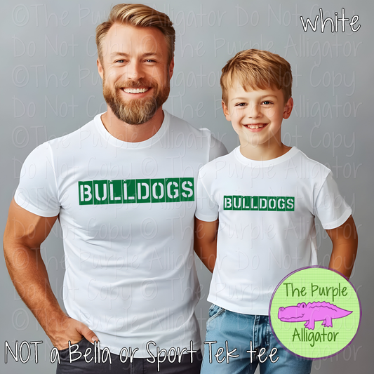 Bulldogs Chain of Command Stencil Spirit Wear - The Command Series 0226 TPA