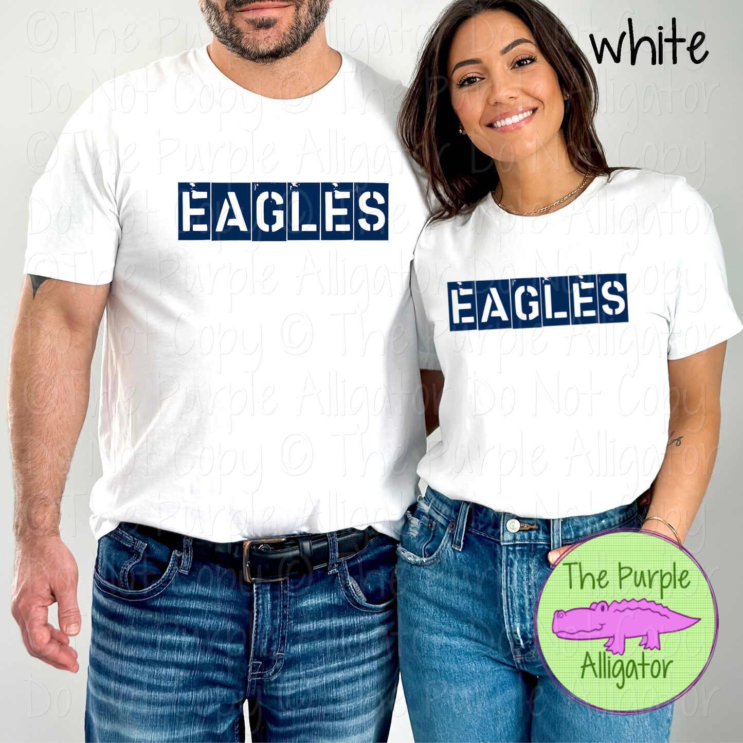 Eagles Chain of Command Stencil Spirit Wear - The Command Series 0226 TPA