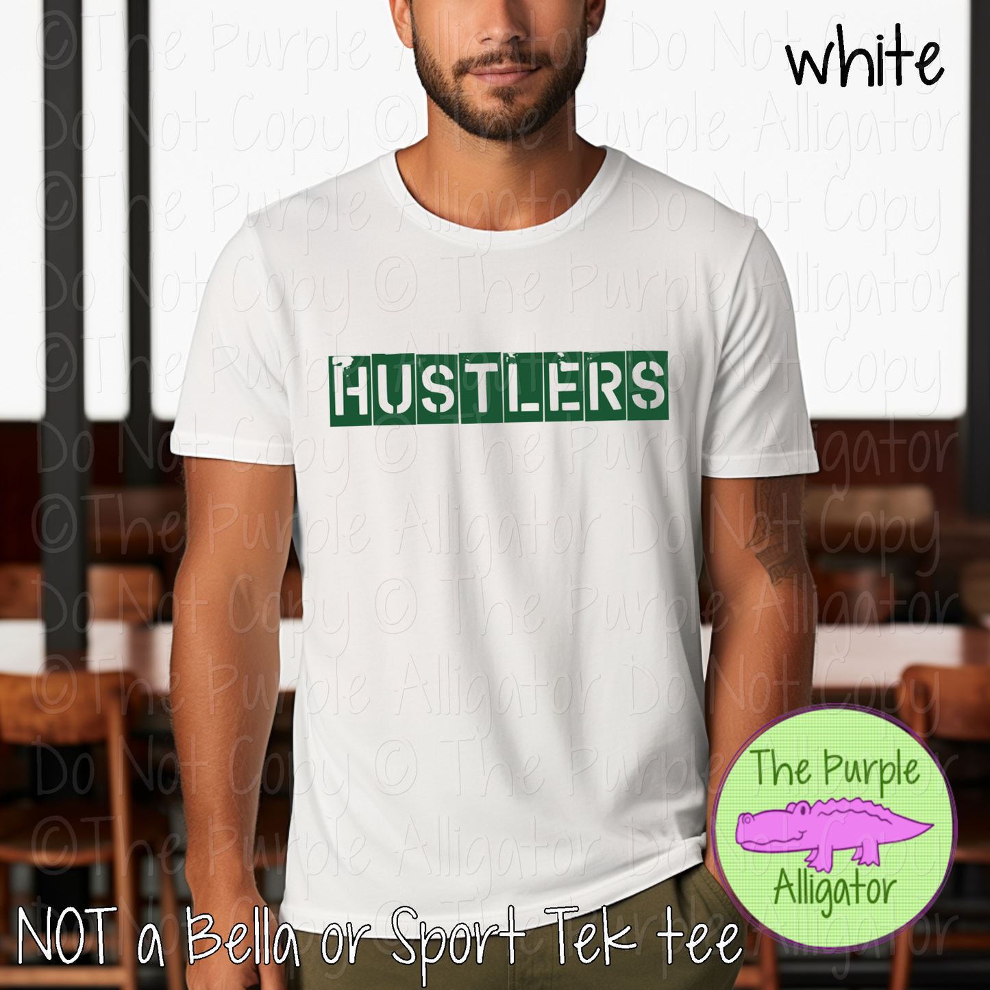 Hustlers Chain of Command Stencil Spirit Wear - The Command Series 0226 TPA