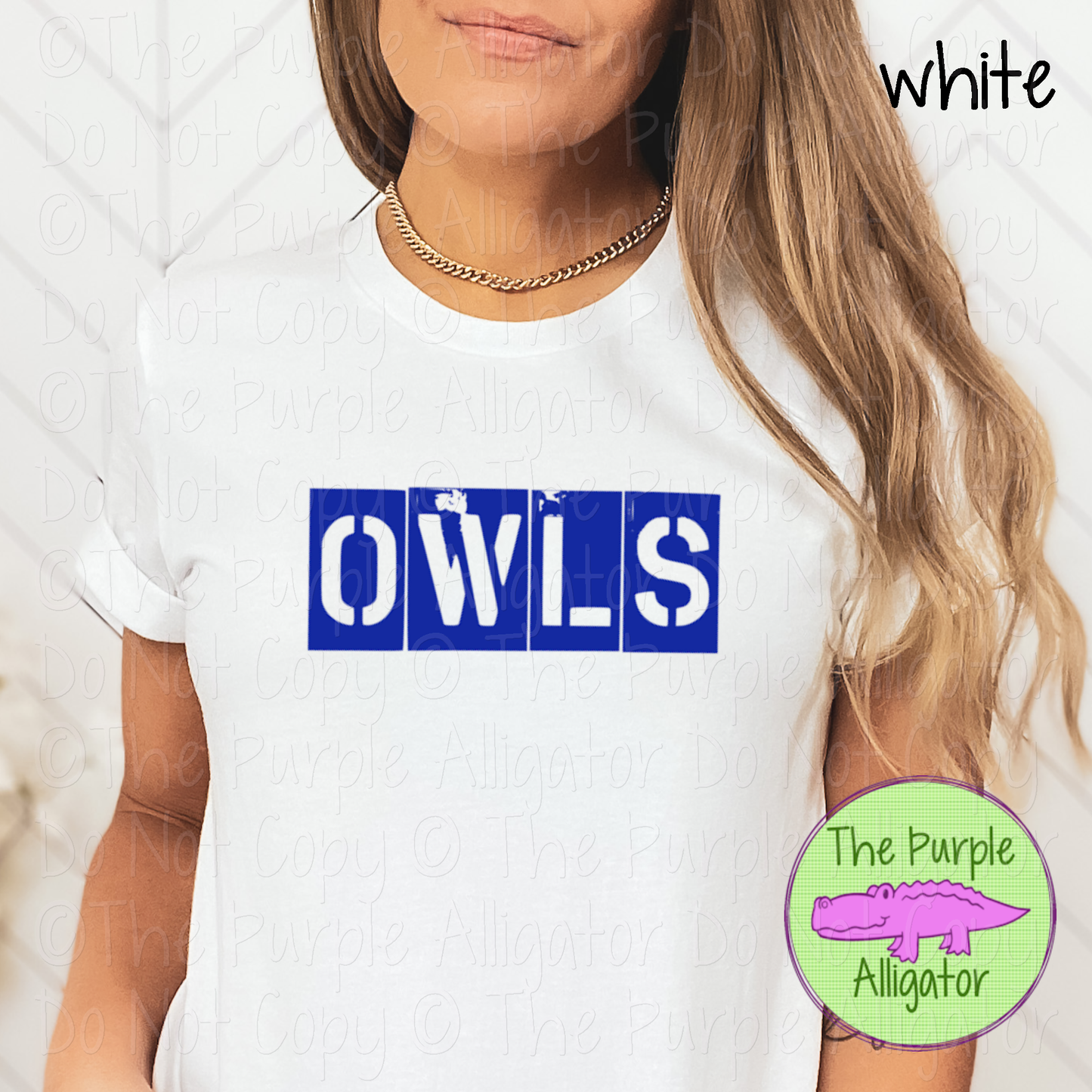 Owls Chain of Command Stencil Spirit Wear - The Command Series 0226 TPA