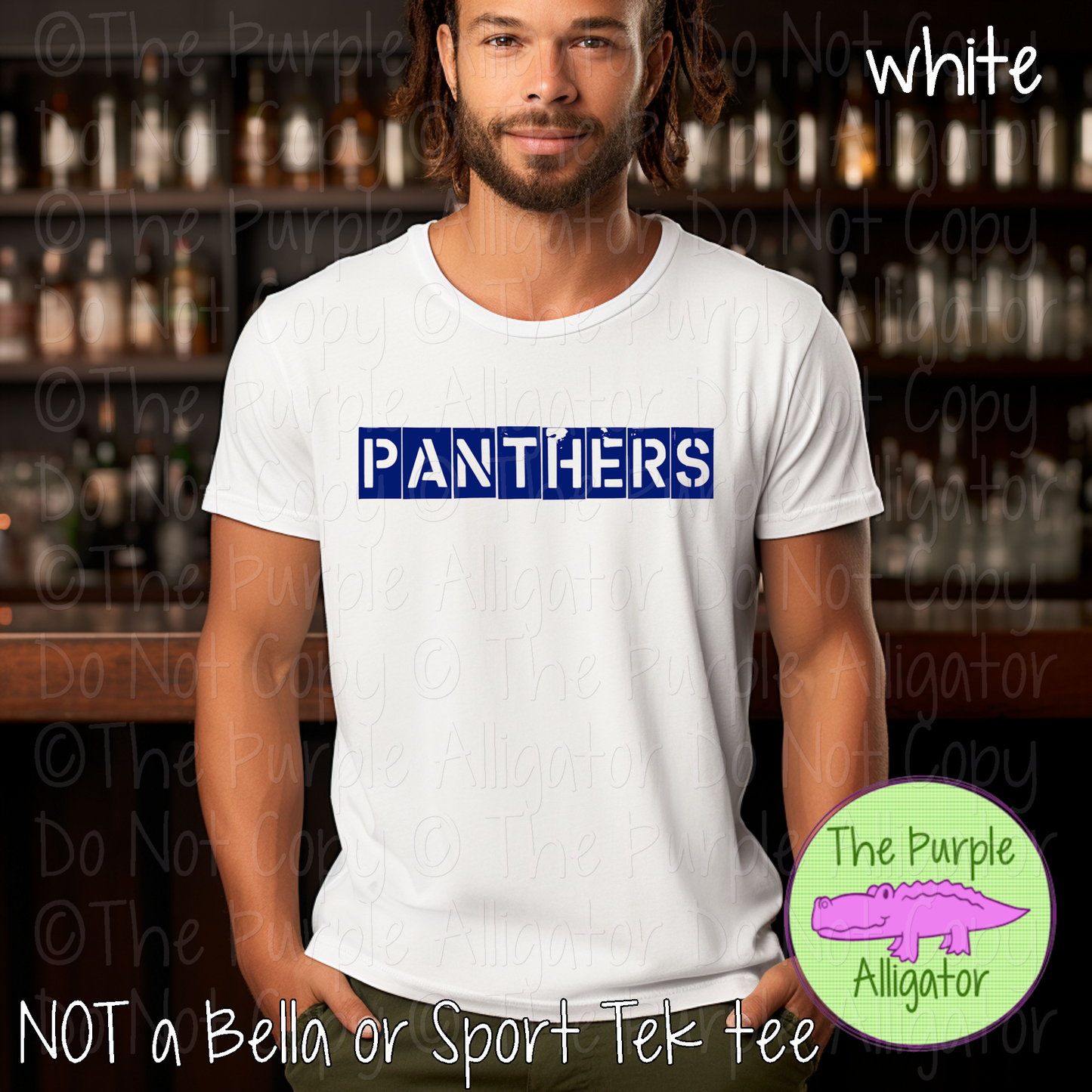 Panthers Chain of Command Stencil Spirit Wear - The Command Series 0226 TPA