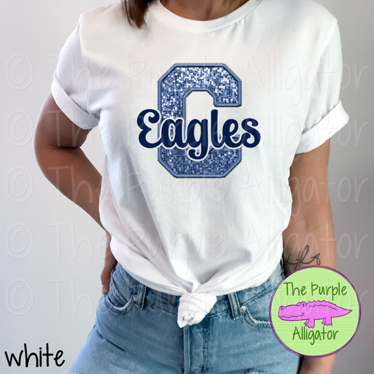 Chapin C Eagles Faux Embroidery (d2f TPA)