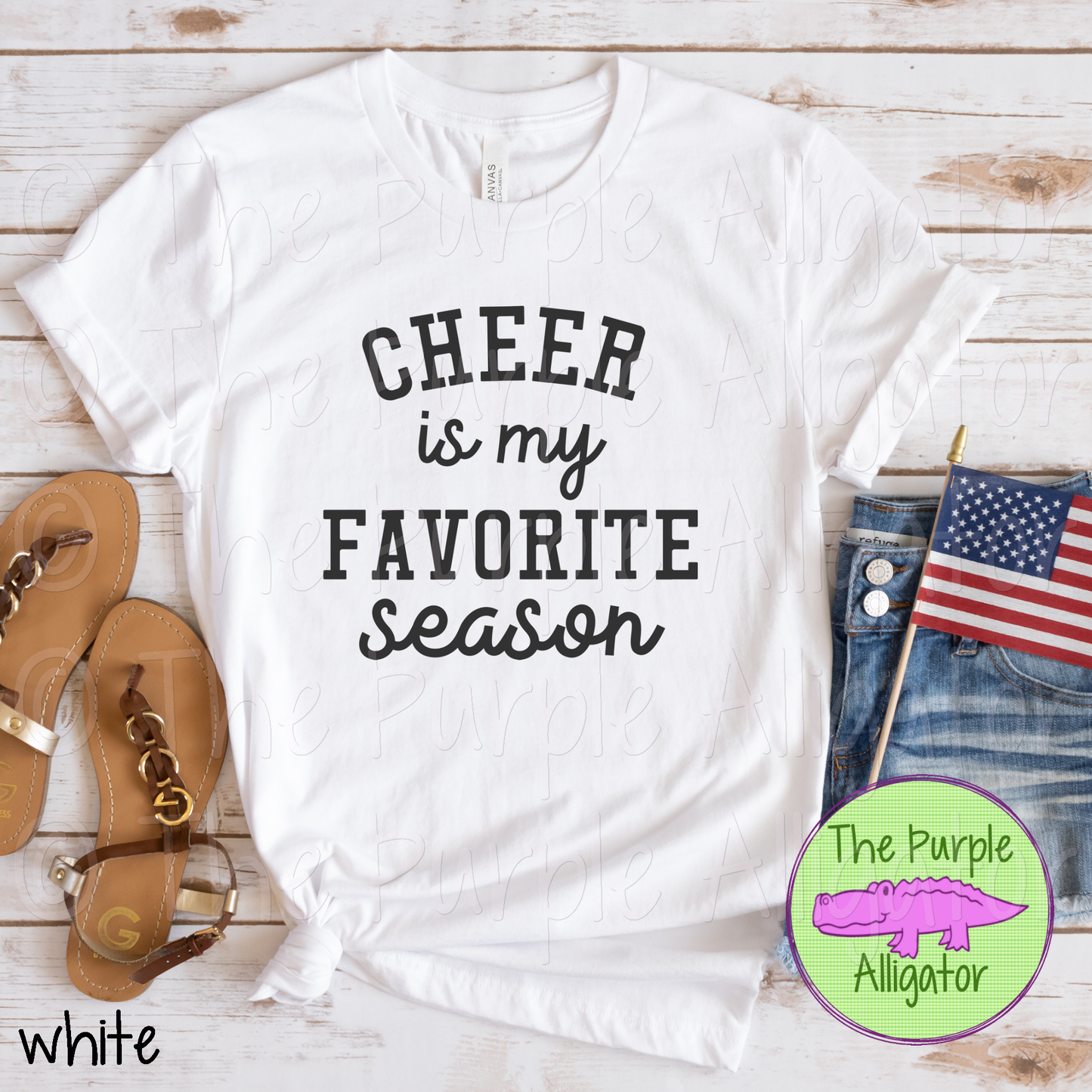 Cheer is my Favorite Season CHOOSE YOUR DESIGN COLOR (d2f TPA)