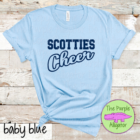Scotties Hollow Cheer SC16 Mascot School Spirit Team Swag - CHOOSE YOUR DESIGN COLOR - 0625 (d2f TPA)