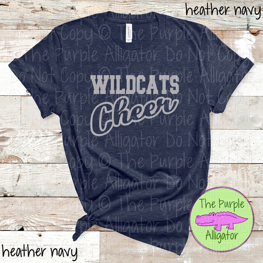 Wildcats Hollow Cheer SC16 Mascot School Spirit Team Swag - CHOOSE YOUR DESIGN COLOR - 0625 (d2f TPA)