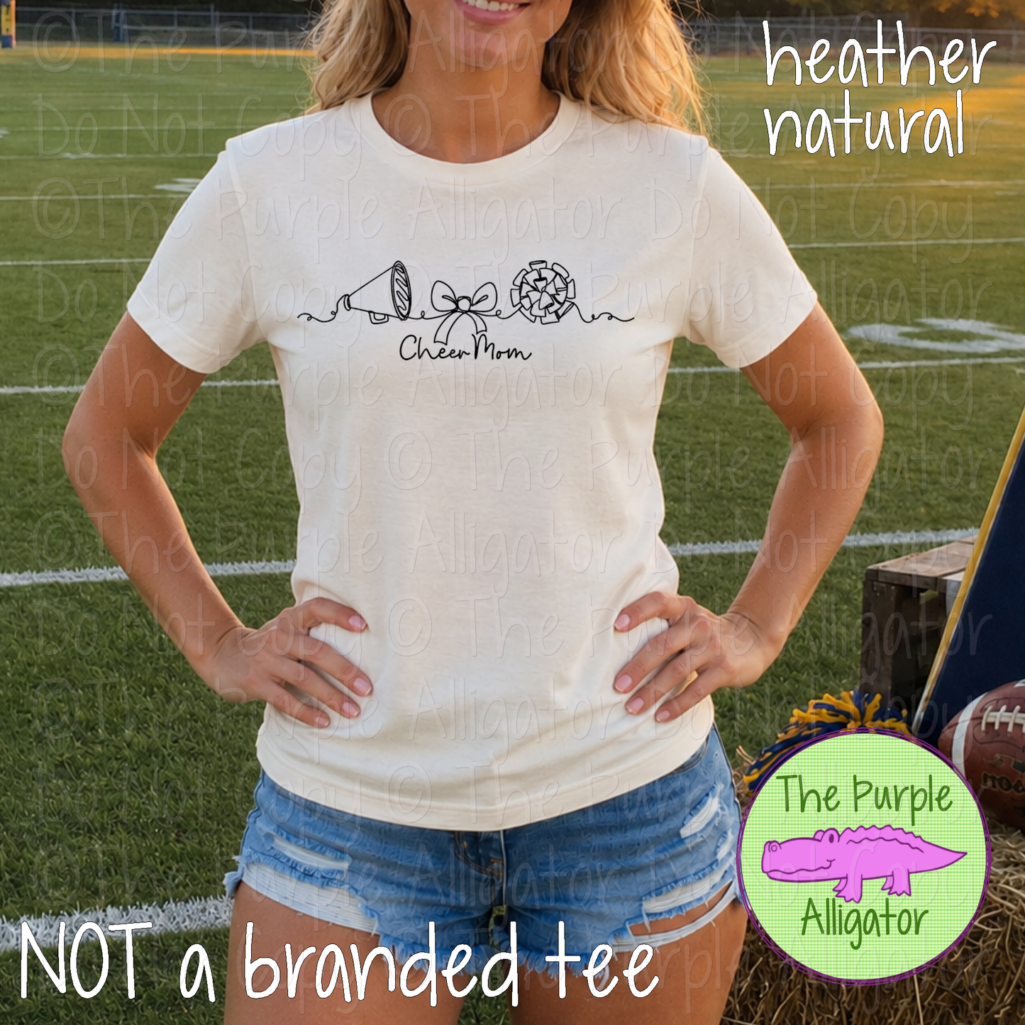 Cheer Mom Line Art – Cheer Mom Spirit Wear & Cheerleading Apparel 1025 FOJ