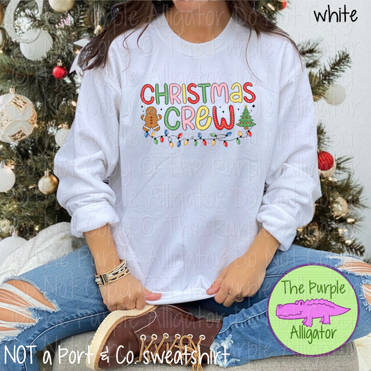 Christmas Crew | Christmas Design Apparel for Women, Men & Youth 1124 (D2F TRA)
