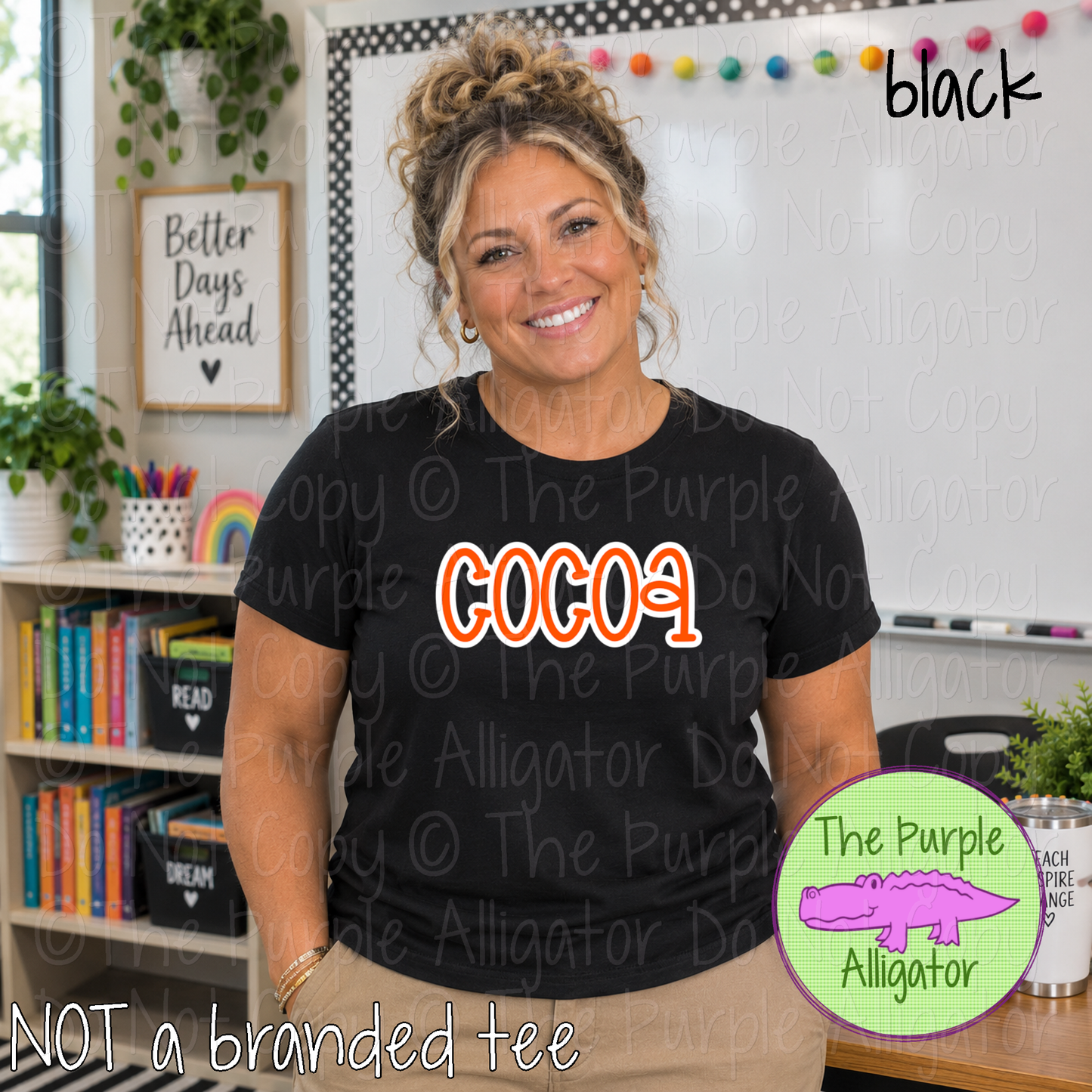 Cocoa Quirk – Custom Spirit Wear School & Mascot Apparel 0926 TPA