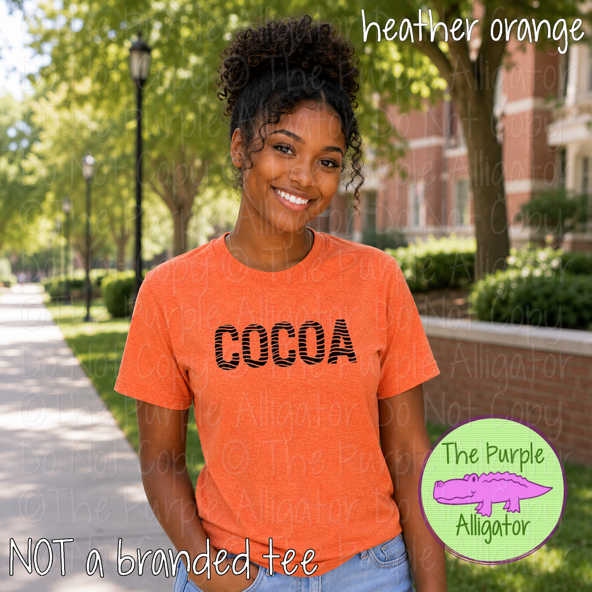 Cocoa Ripple Effect – Custom School & Mascot Spirit Wear 1026 TPA